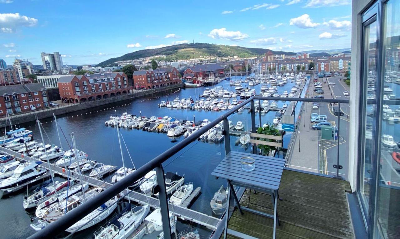 Artistic And Luxurious Apt With Sea View. Beach Side Swansea Esterno foto